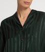 Green Stripe Indra Pyjama Shirt