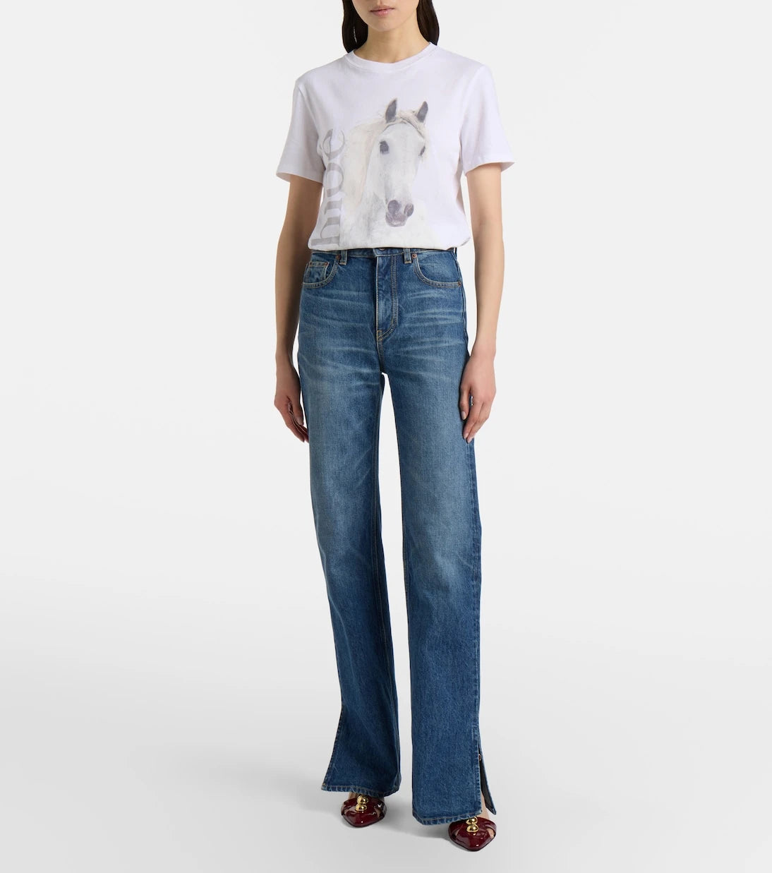 Chloé - Logo cotton jersey T-shirt