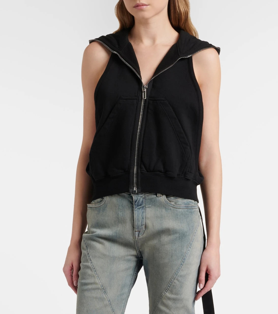 Rick Owens - Cotton jersey vest