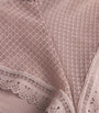 Lace-Trim Romance Tanga 0PK MINK