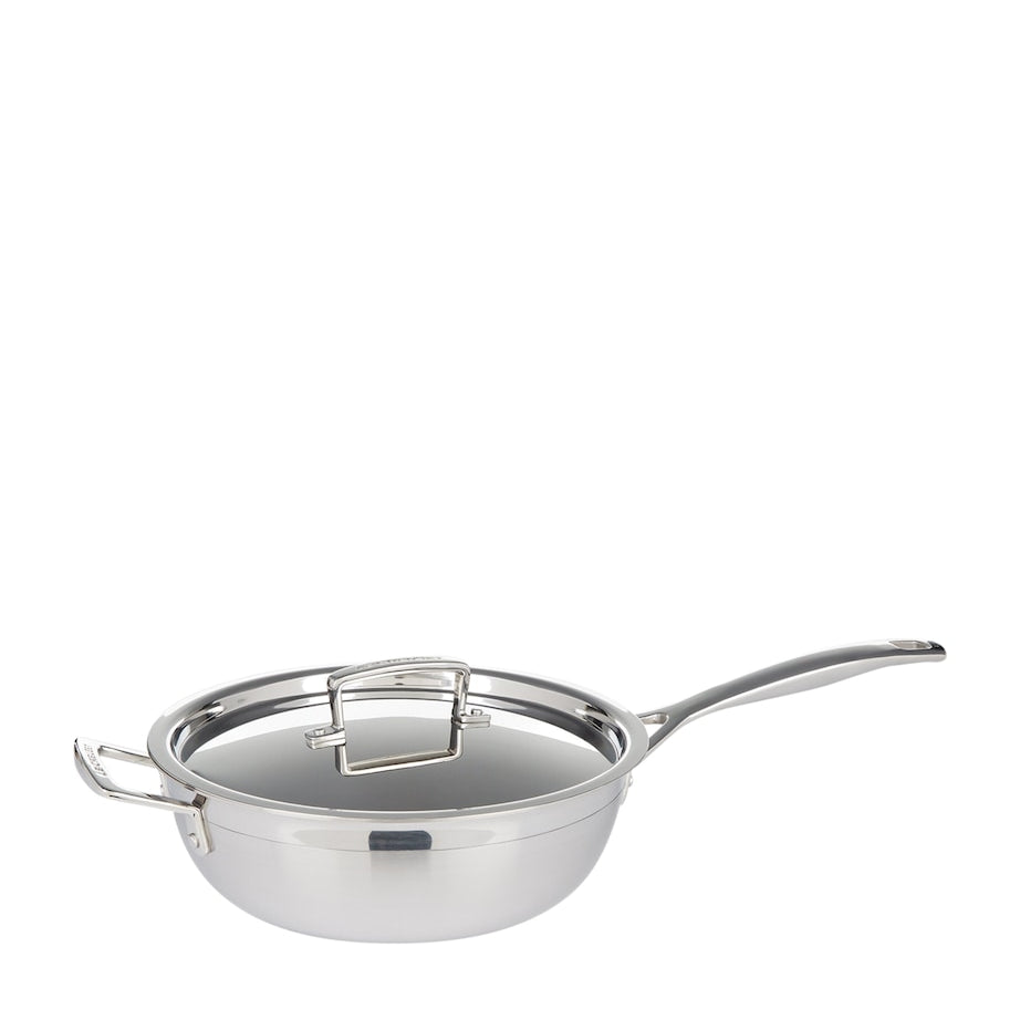 3-Ply Stainless Steel Non-Stick Chef Pan (24cm)