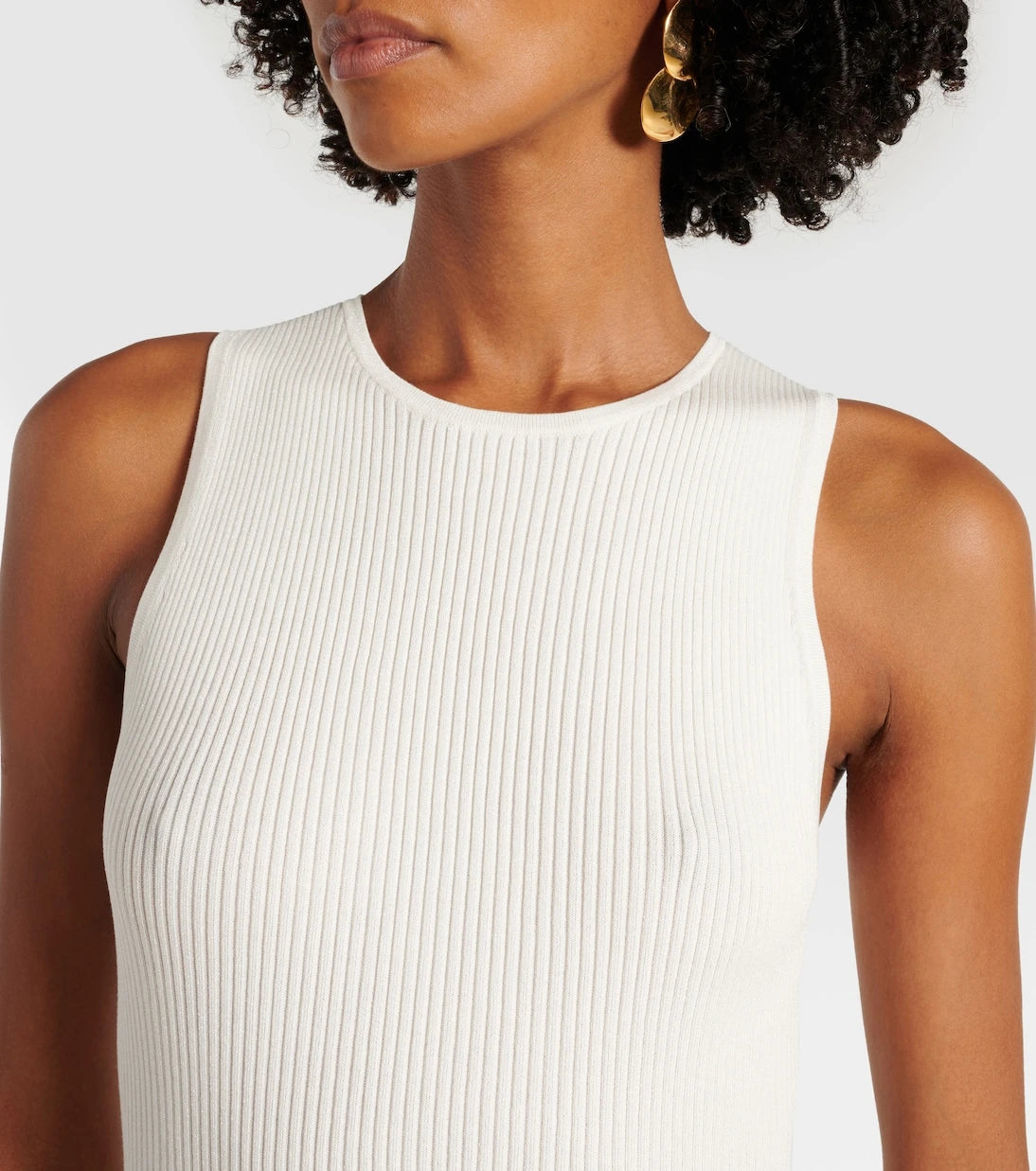 Zimmermann - Crush Ruffled tiered knitted minidress