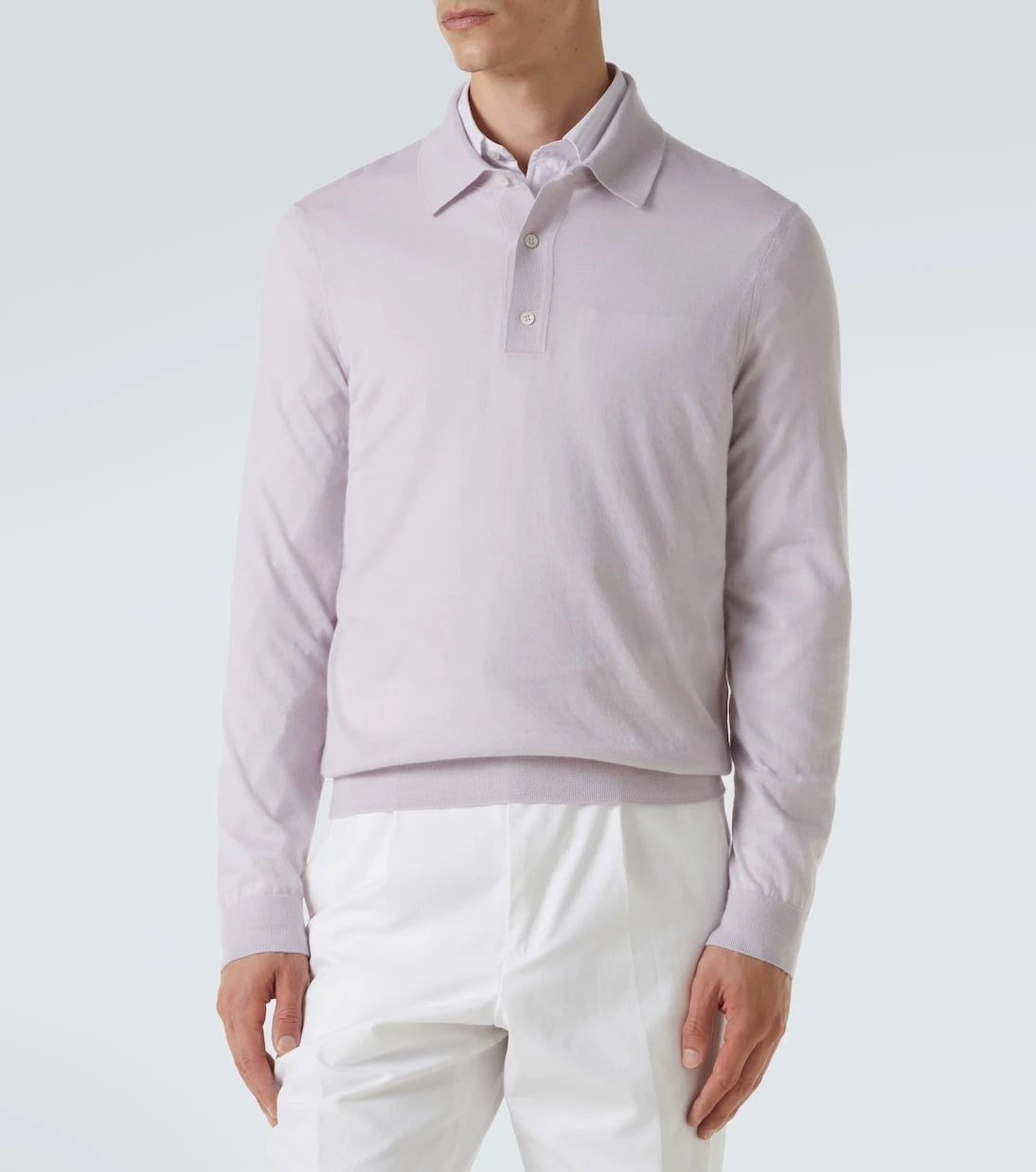 Dunhill - Cashmere polo sweater