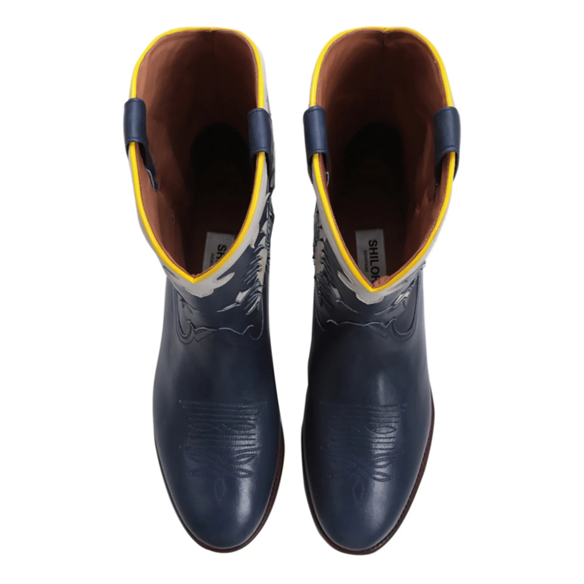 Shiloh Heritage - Boots Texas Calf | Dark Blue
