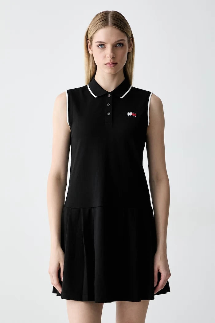 Tommy Jeans pamuklu elbise