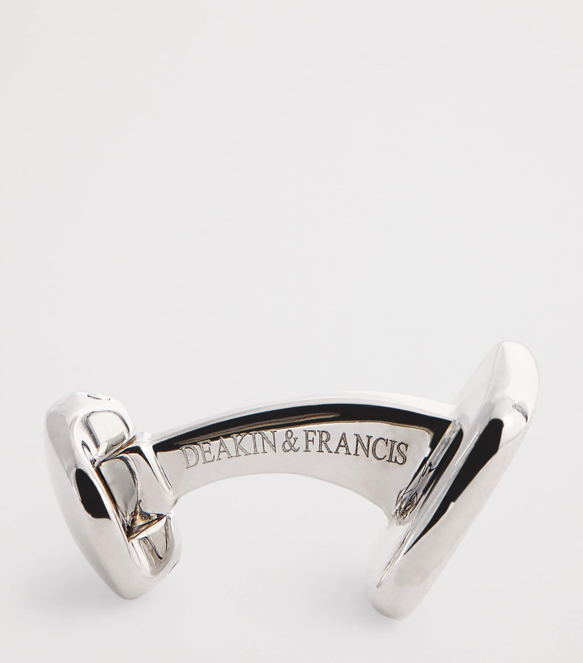 Sterling Silver and Mother-of-Pearl Cushion Cufflinks