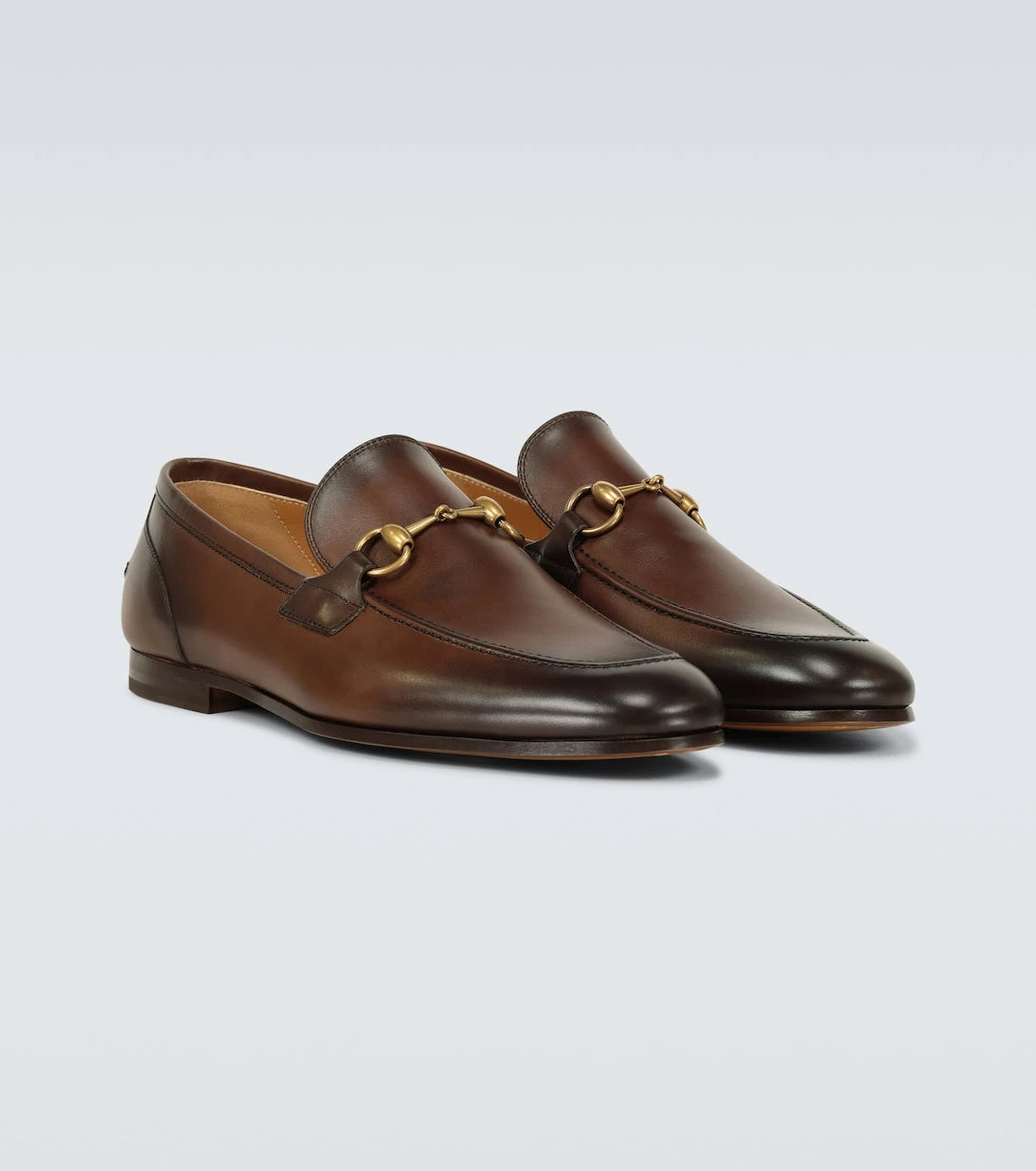 Gucci - Gucci Jordaan leather loafers