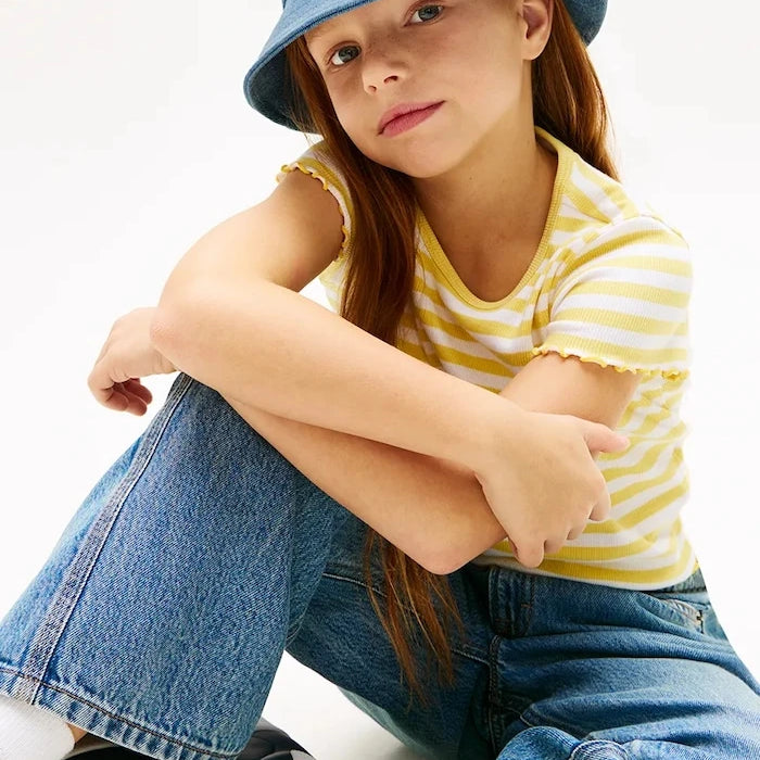 Tommy Hilfiger çocuk denim şapka