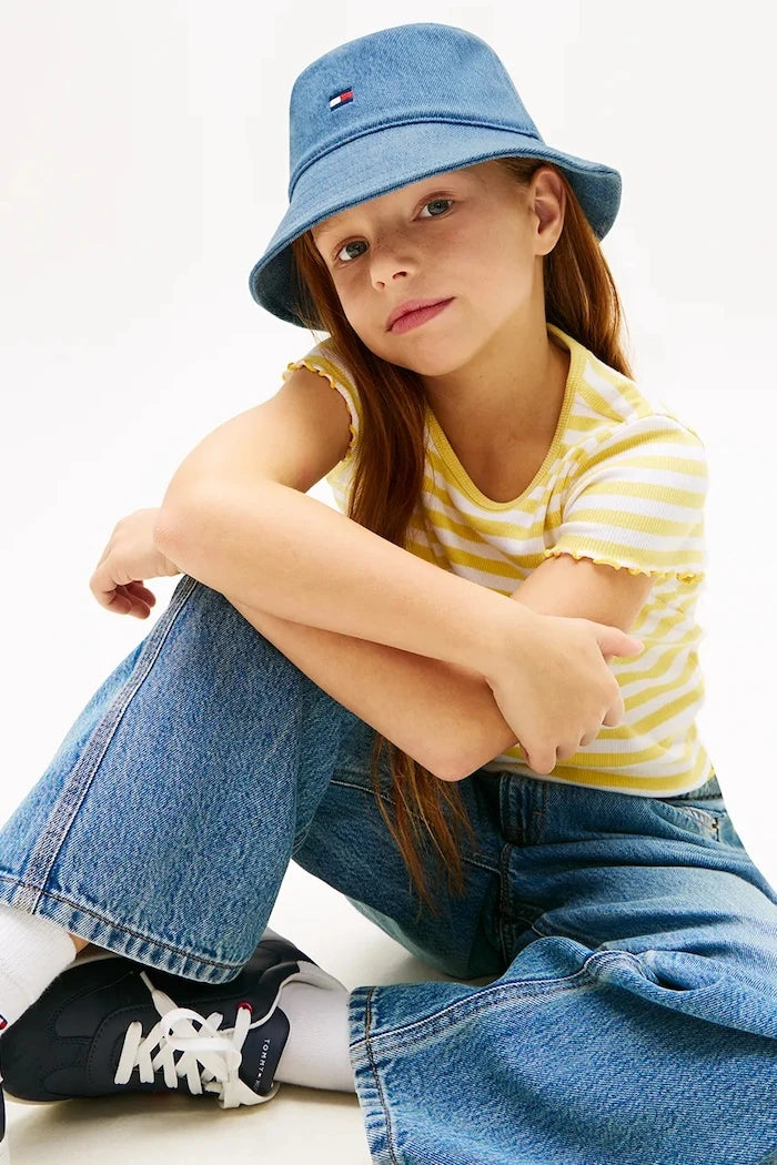 Tommy Hilfiger çocuk denim şapka