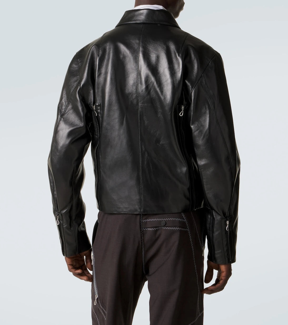 Kiko Kostadinov - Lur leather jacket