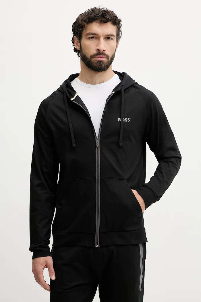 BOSS домашен суичър мъжки от памук Authentic Jacket H