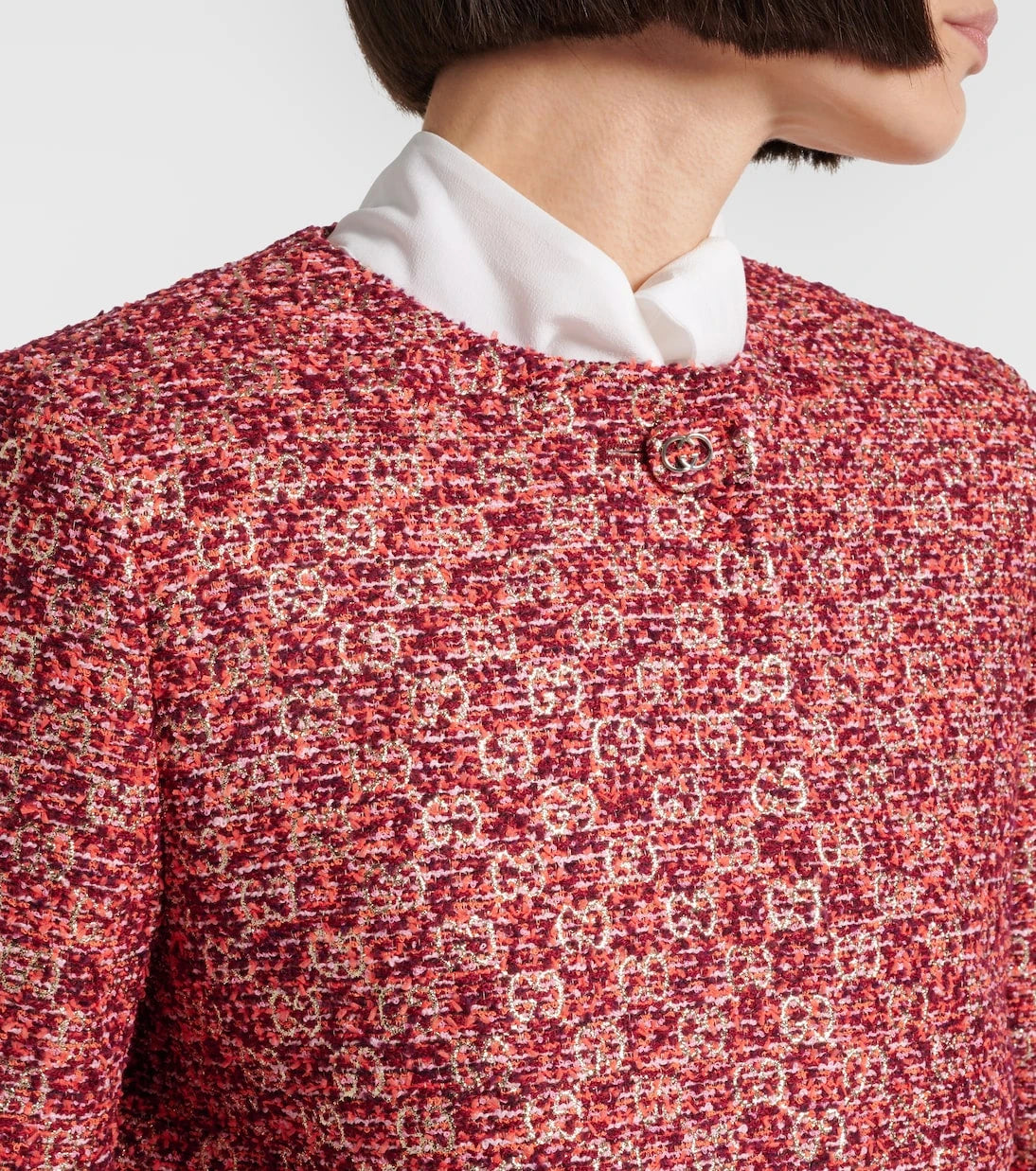 Gucci - GG lamé tweed jacket