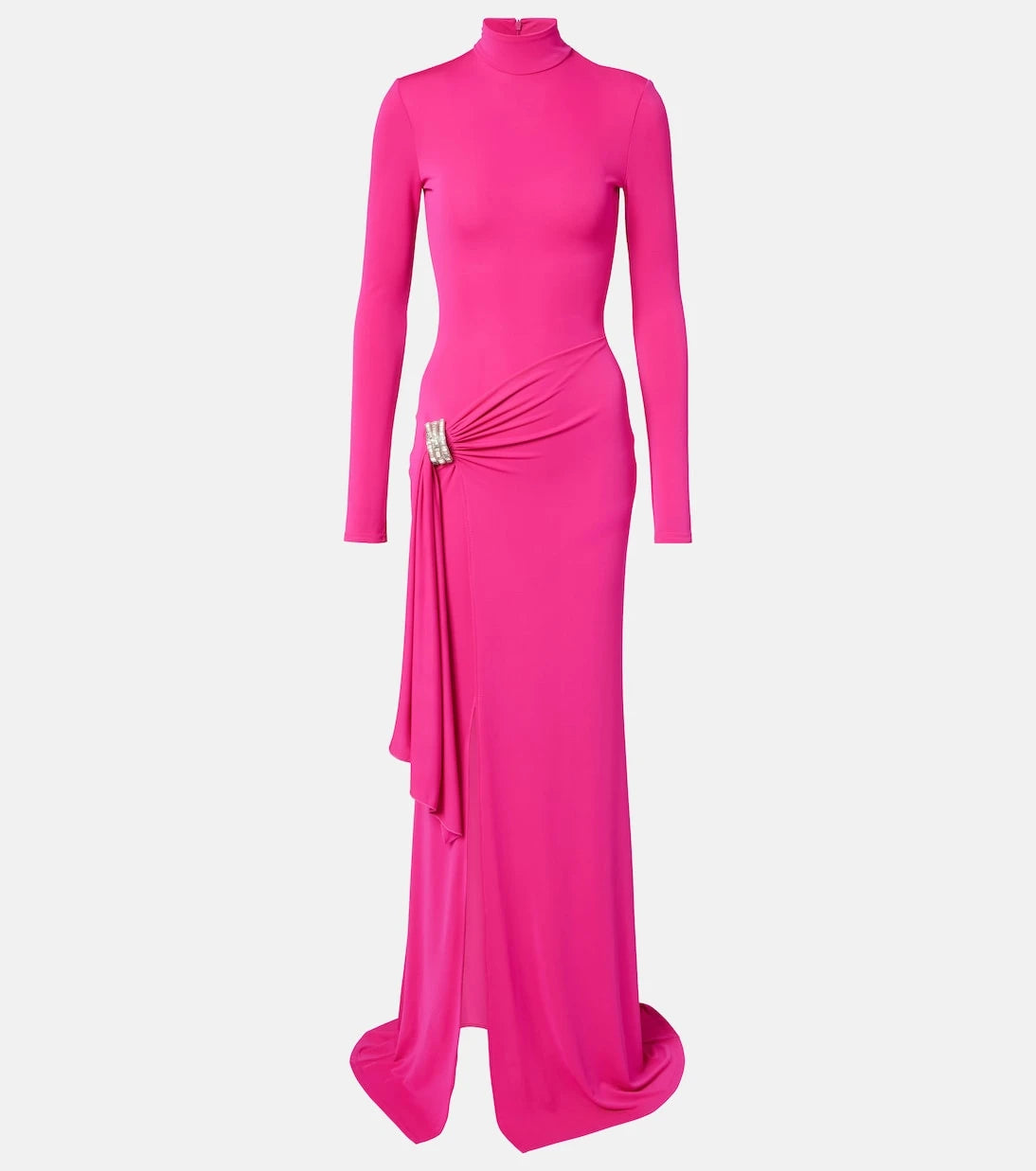 David Koma - Embellished draped gown