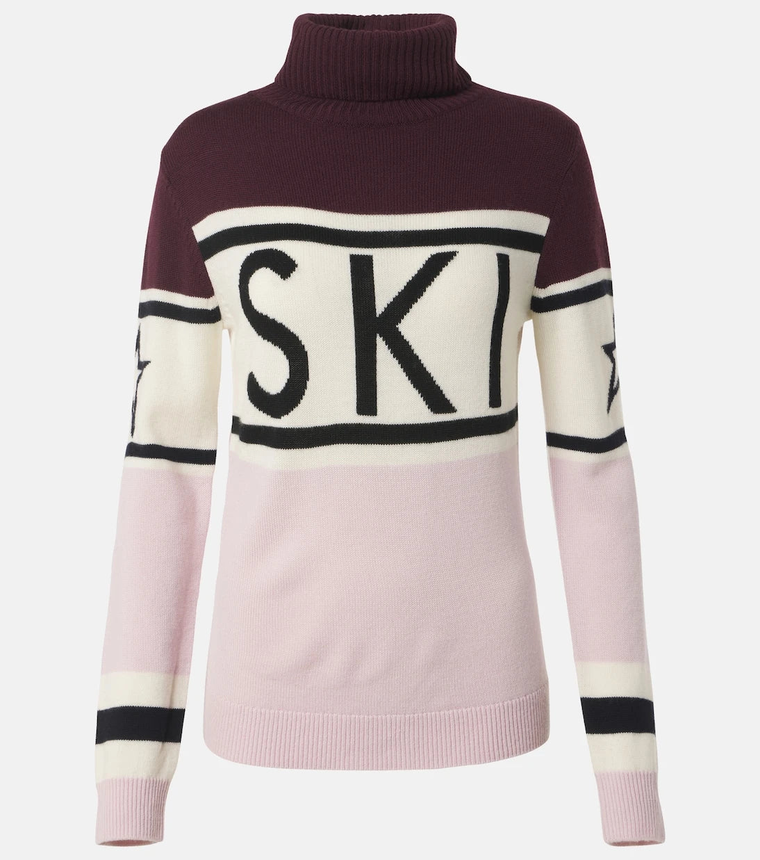 Perfect Moment - Schild intarsia wool turtleneck sweater