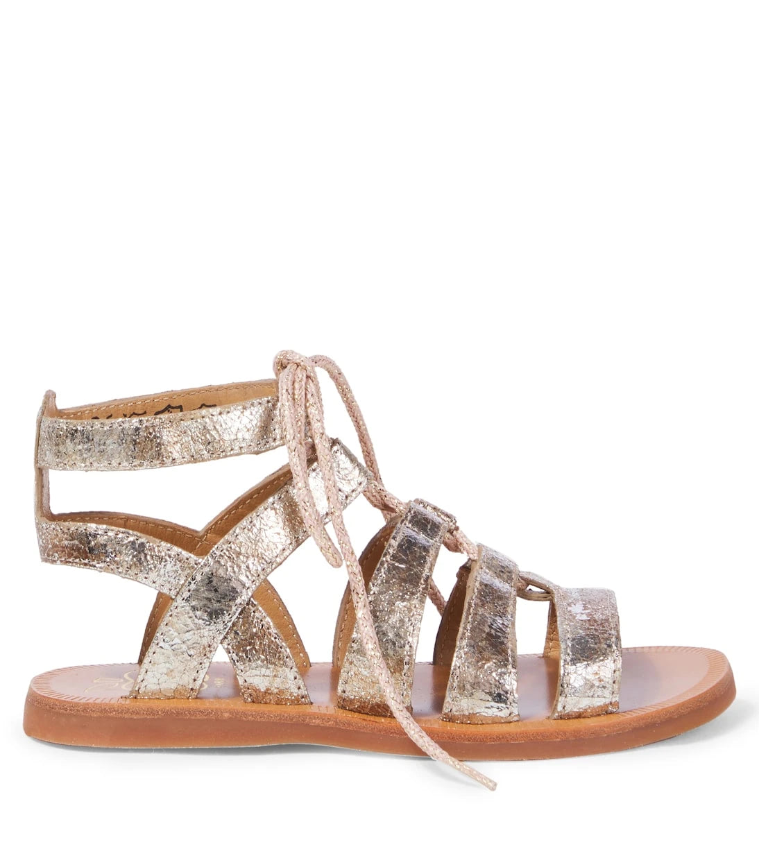 Pom d'Api - Plagette Guily metallic leather sandals