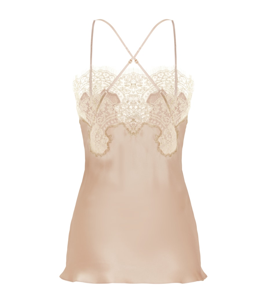 Gilda & Pearl Beige Gina Satin Camisole