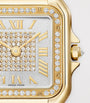 Medium Yellow Gold and Diamond Panthère de Cartier Watch 27mm