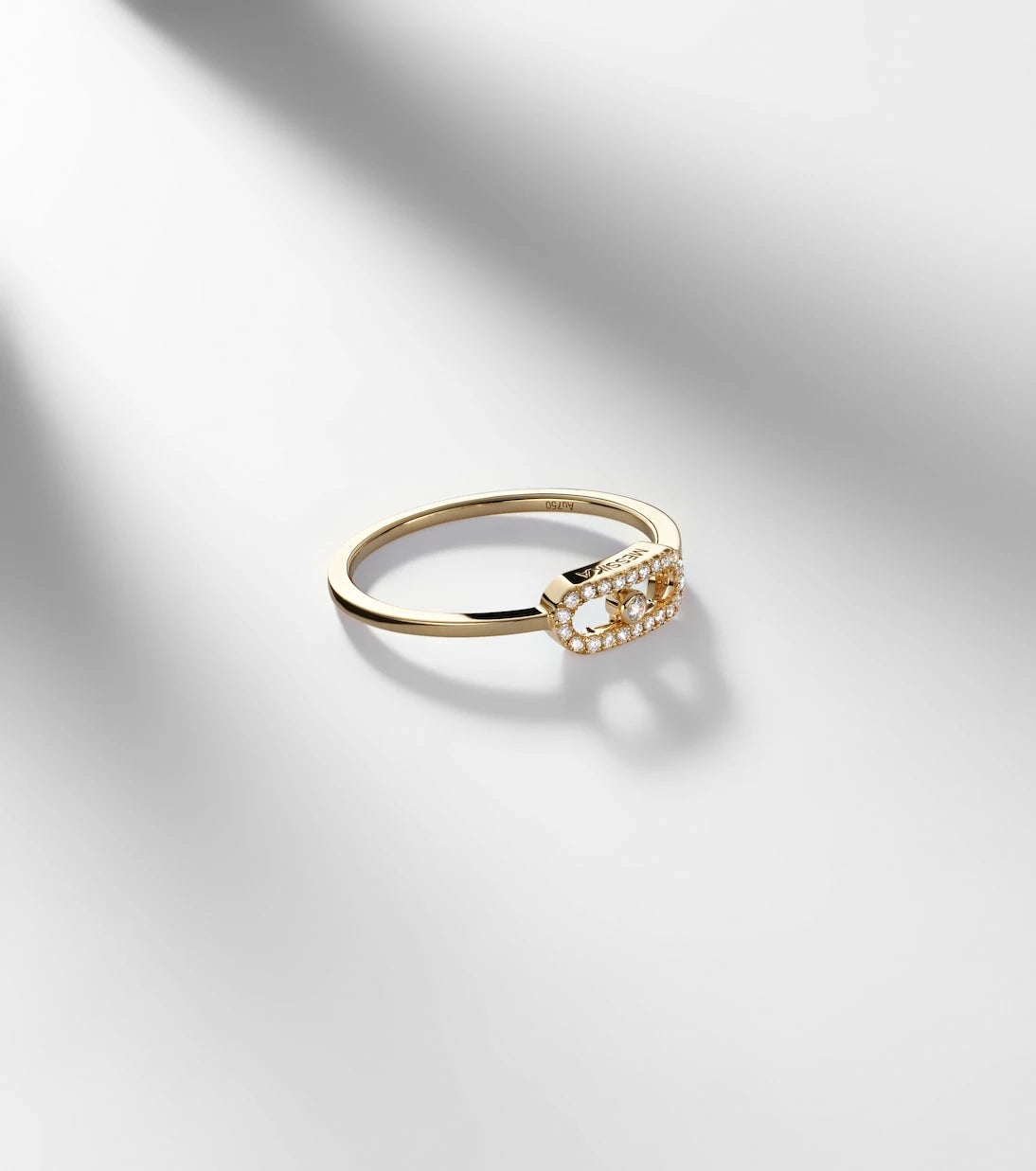 Messika - Move Uno 18kt gold ring with diamonds