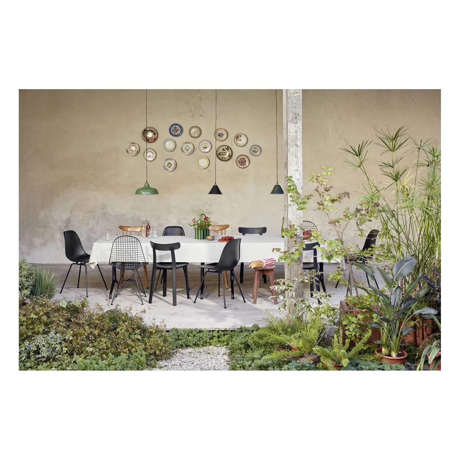 Vitra - All Plastic Chair by James Morrisson | Gris graphite