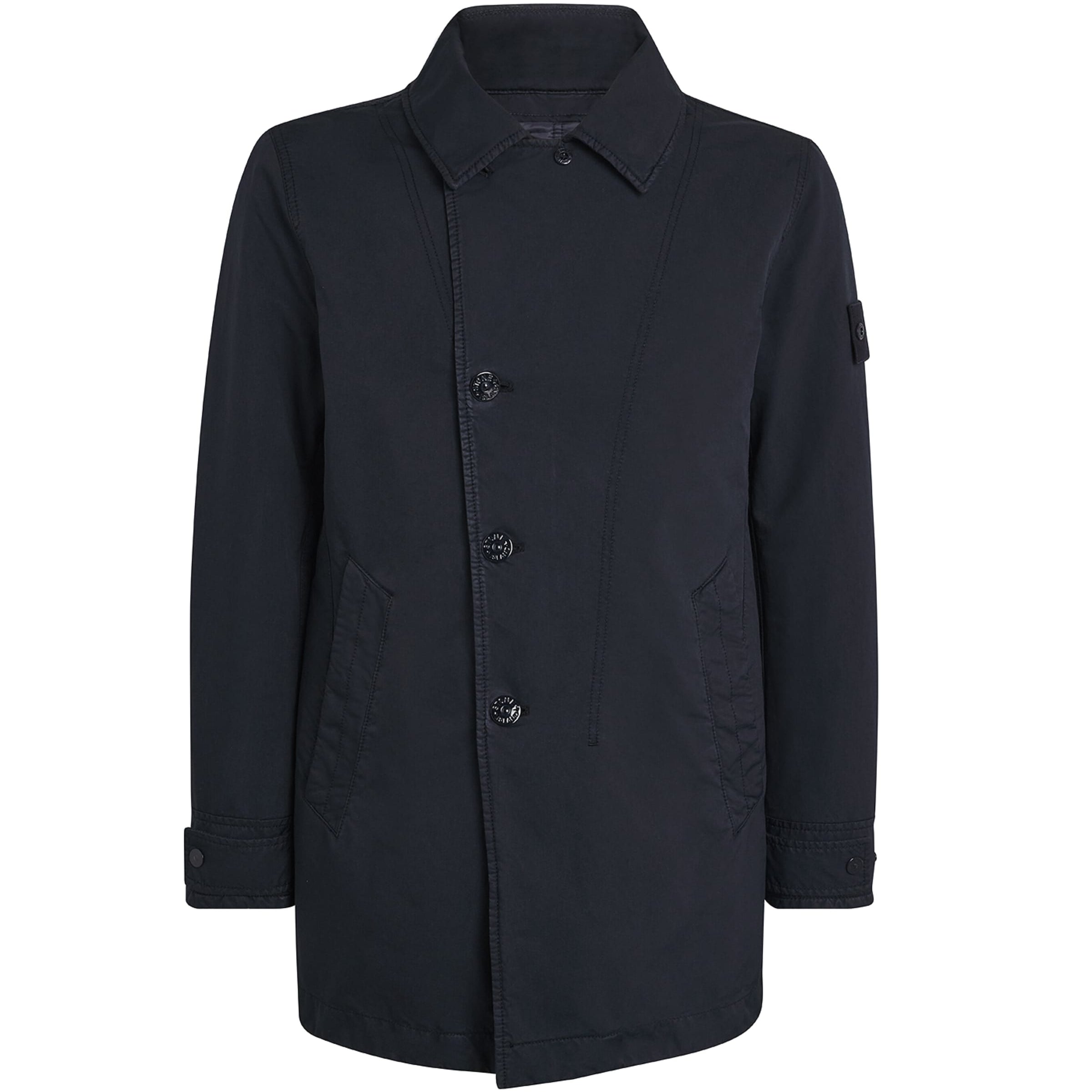 Navy GHOST PIECE Technical Microfibre Jacket