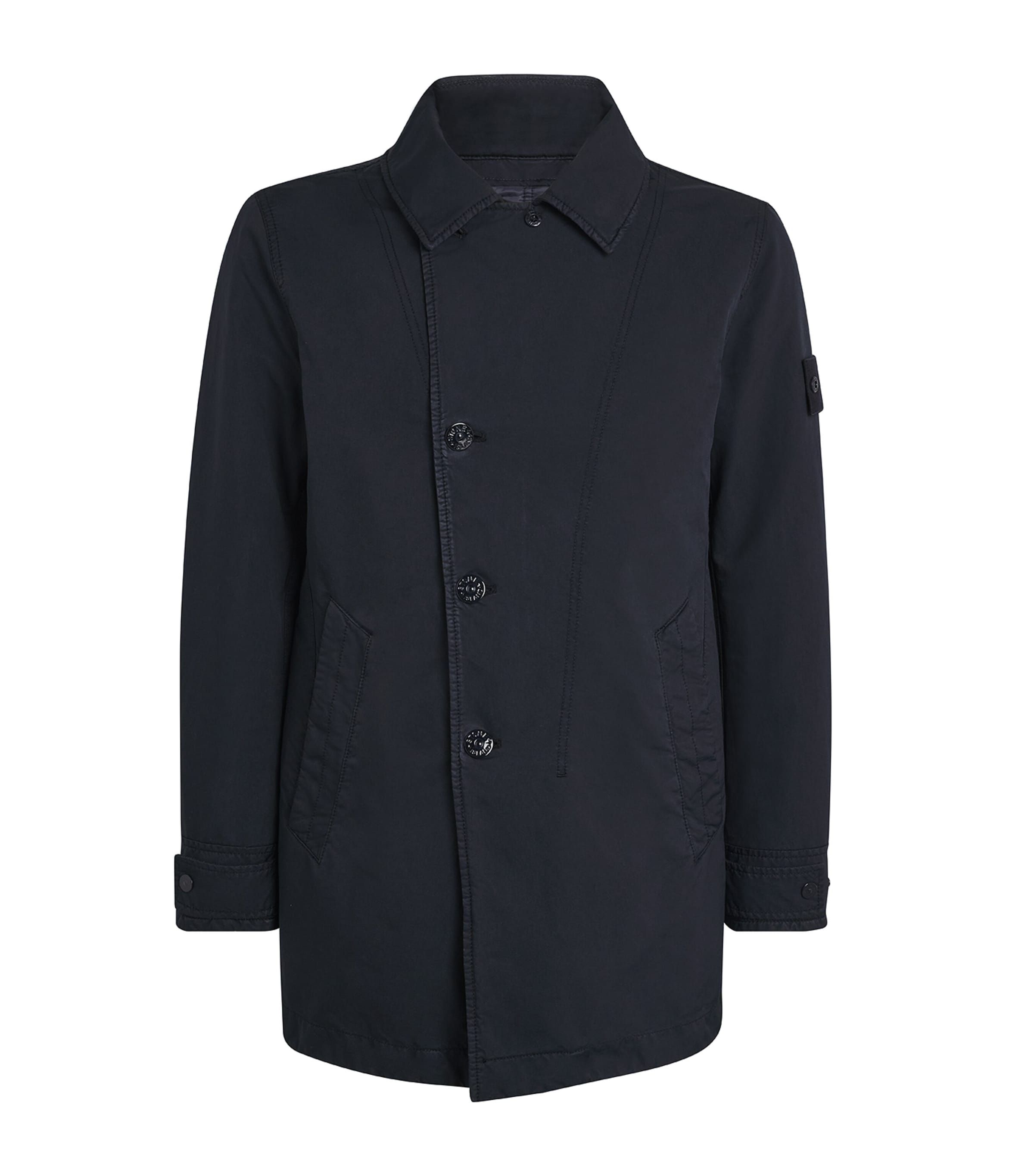 Navy GHOST PIECE Technical Microfibre Jacket