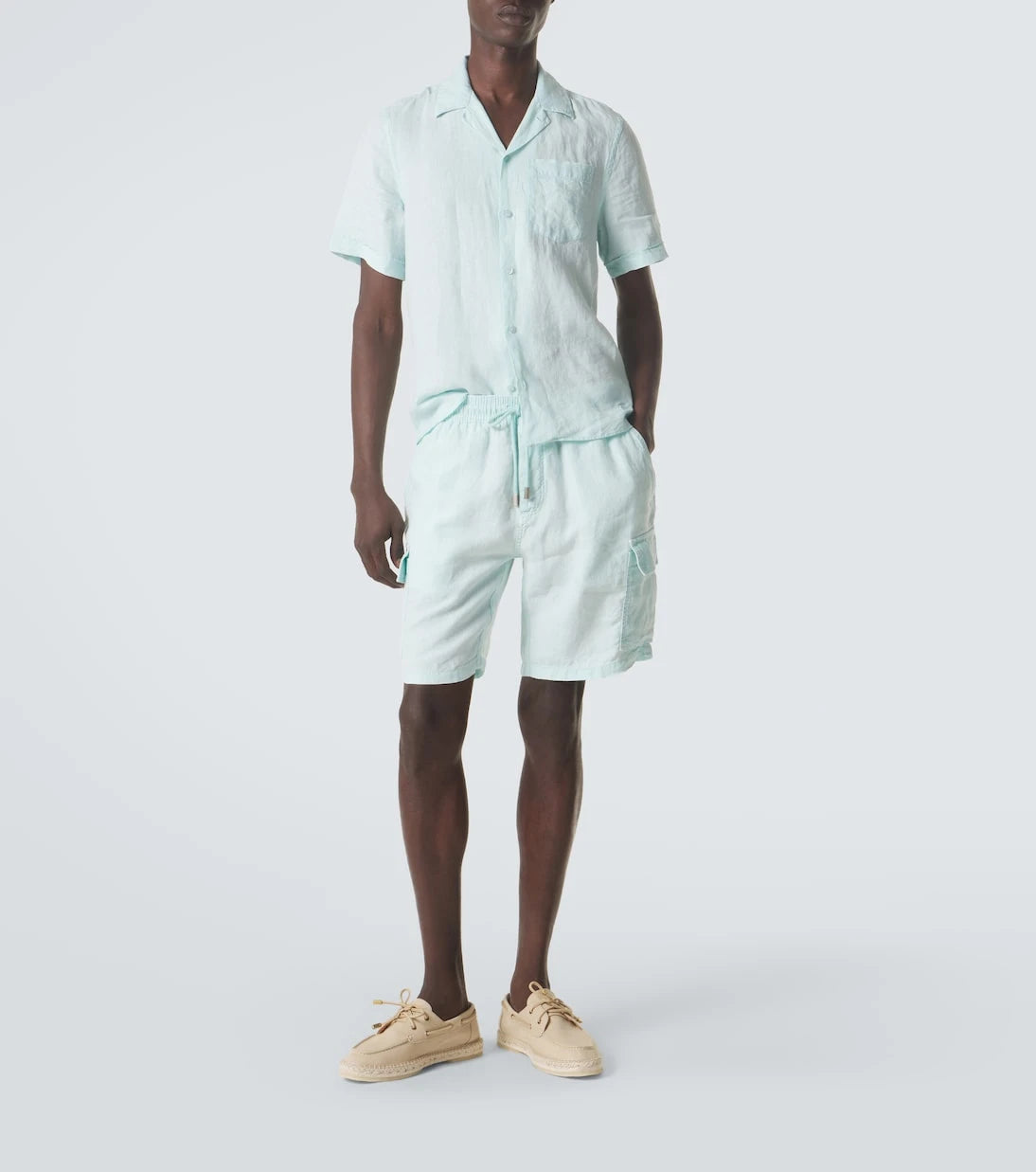 Vilebrequin - Suede-trimmed canvas espadrilles