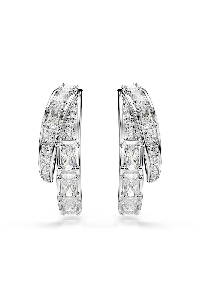 Swarovski metal kadın küpe, zirkonlu VIENNA