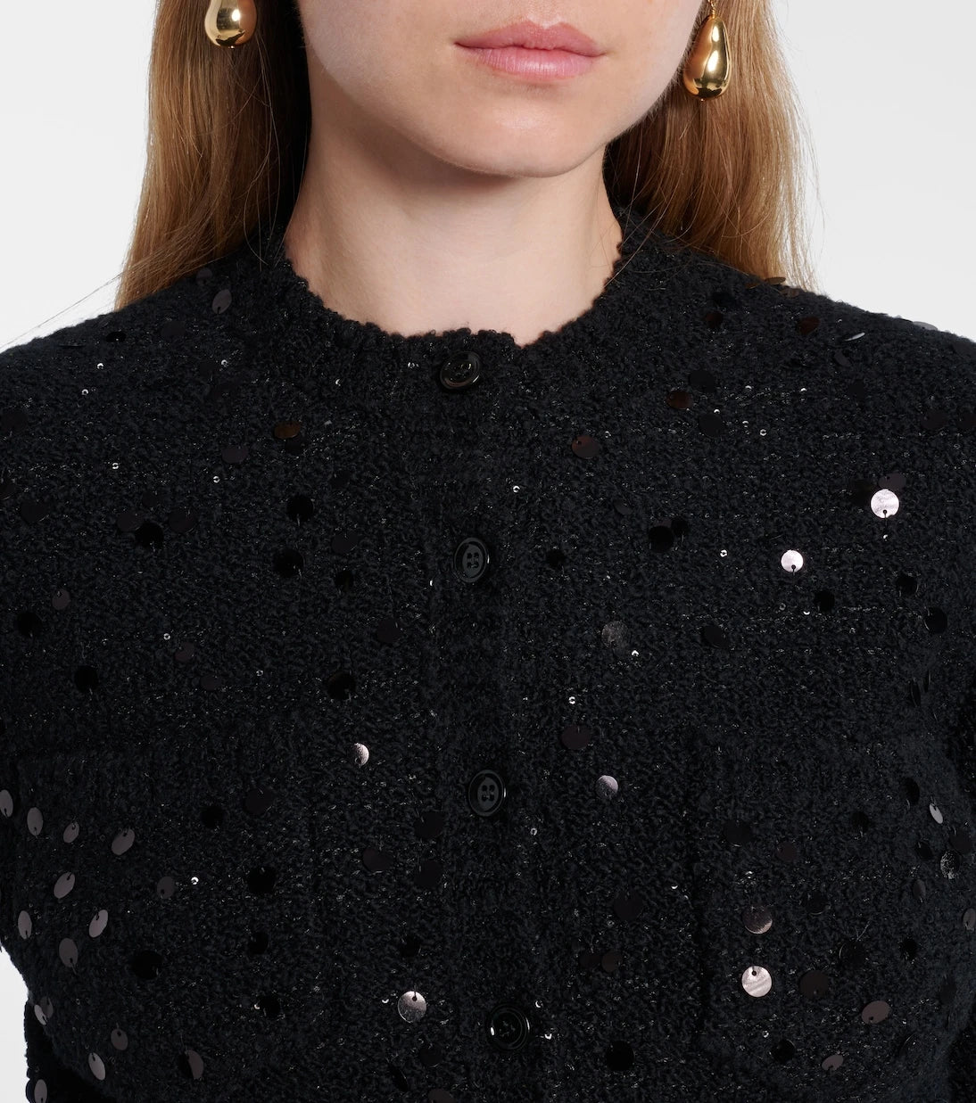 Dolce&Gabbana - Sequined wool-blend cardigan