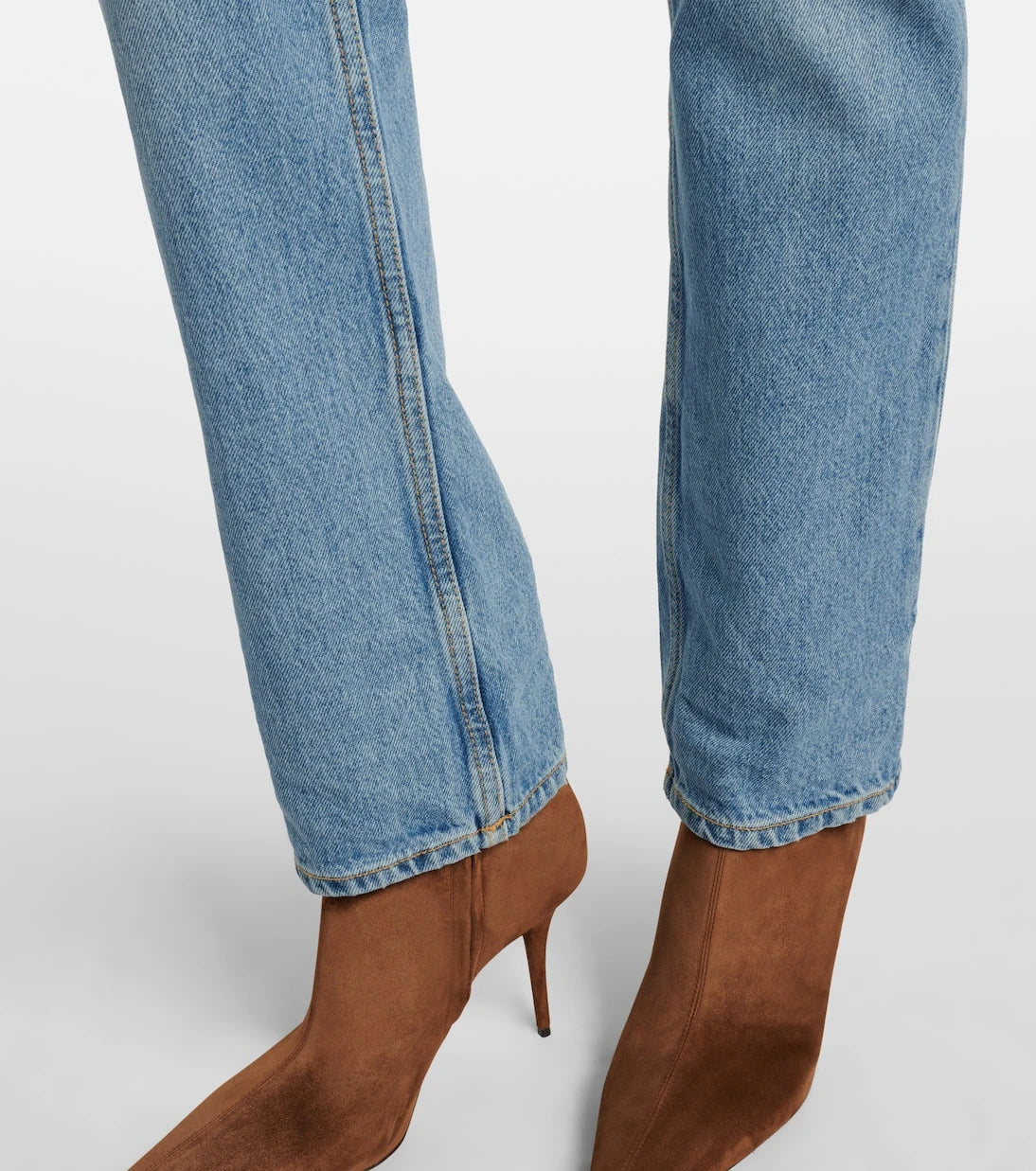 Saint Laurent - Mid-rise bootcut jeans