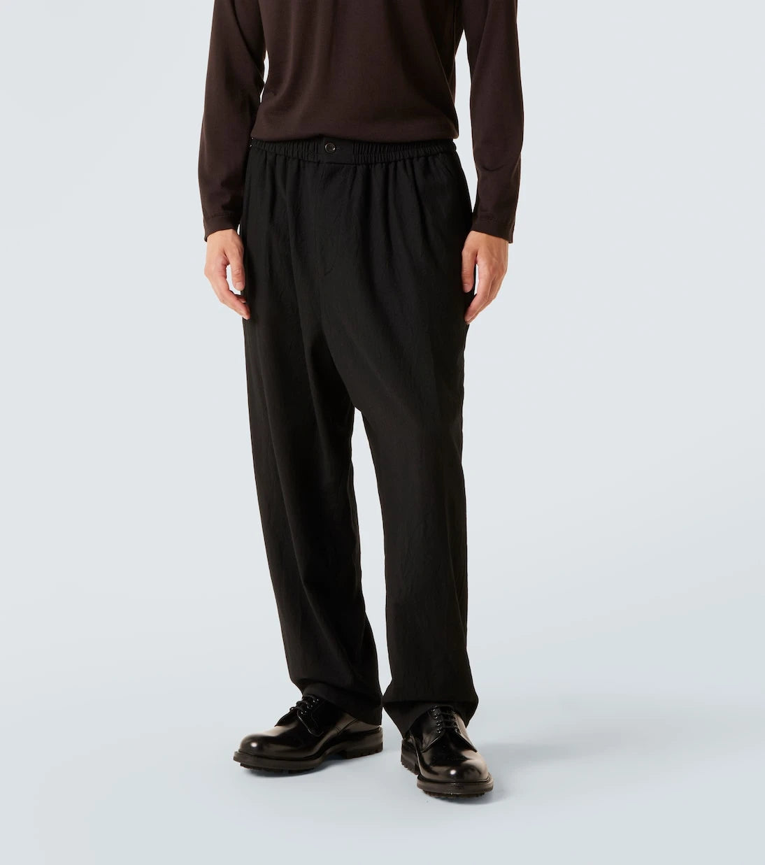 Giorgio Armani - Virgin wool straight pants