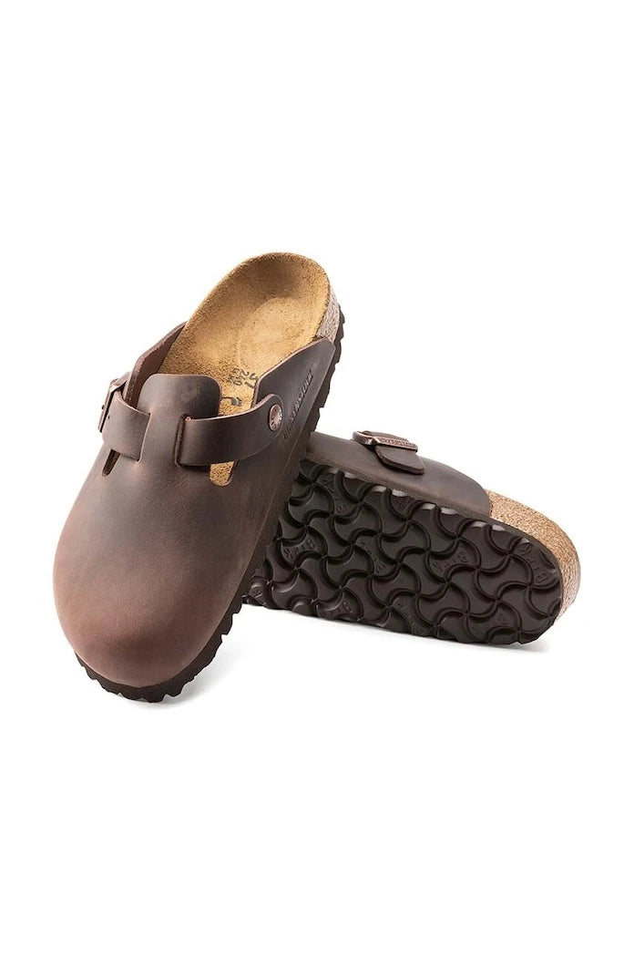 Кожени чехли Birkenstock Boston
