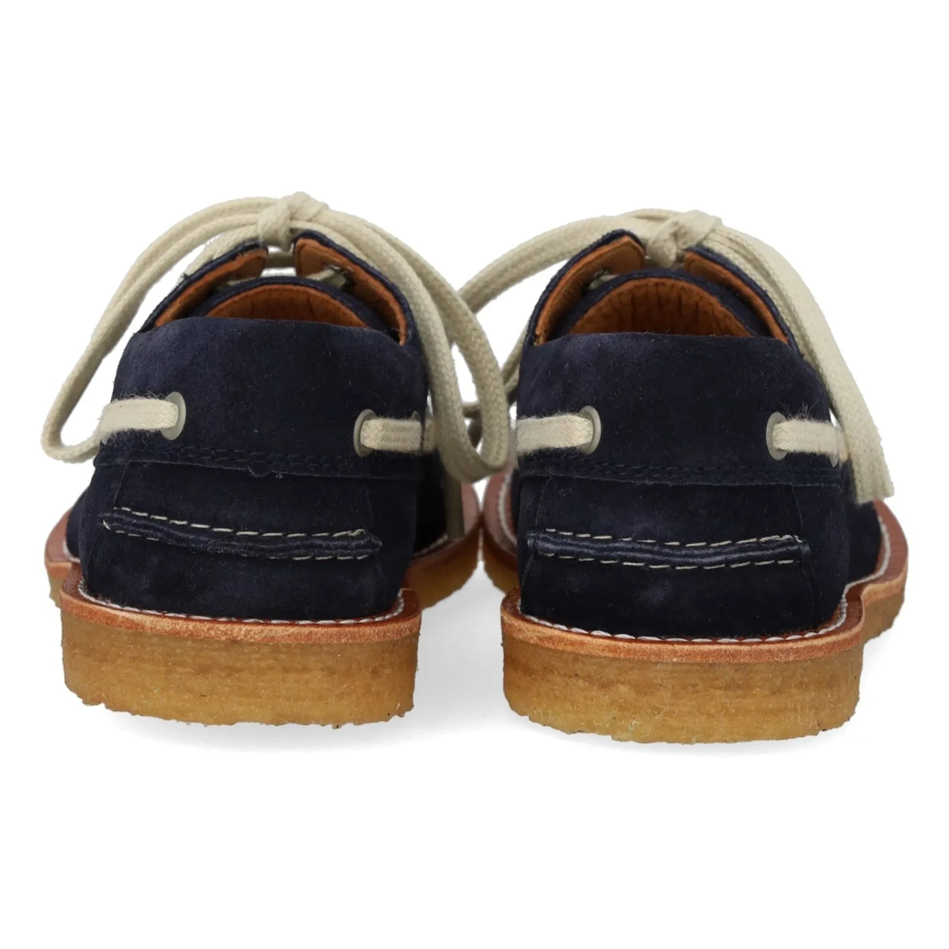 Angulus - Dock Daim Boat Shoes | Navy blue