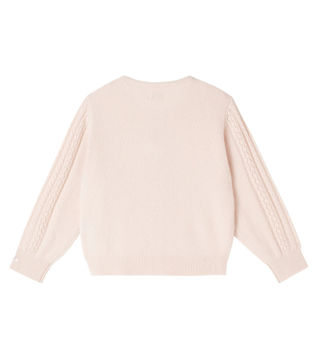 Donsje - Cable-knit wool cardigan