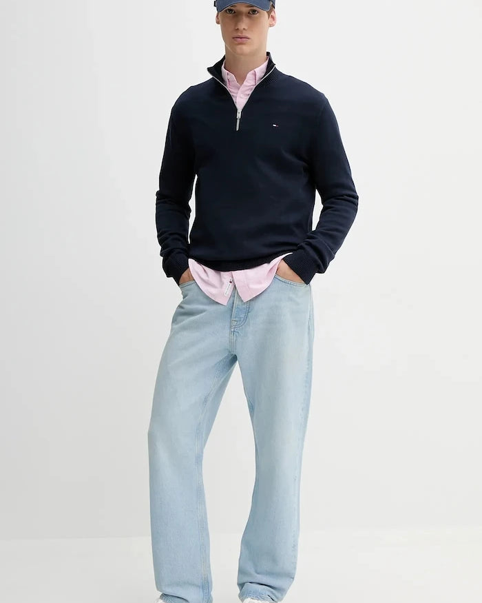 Памучен пуловер Tommy Jeans