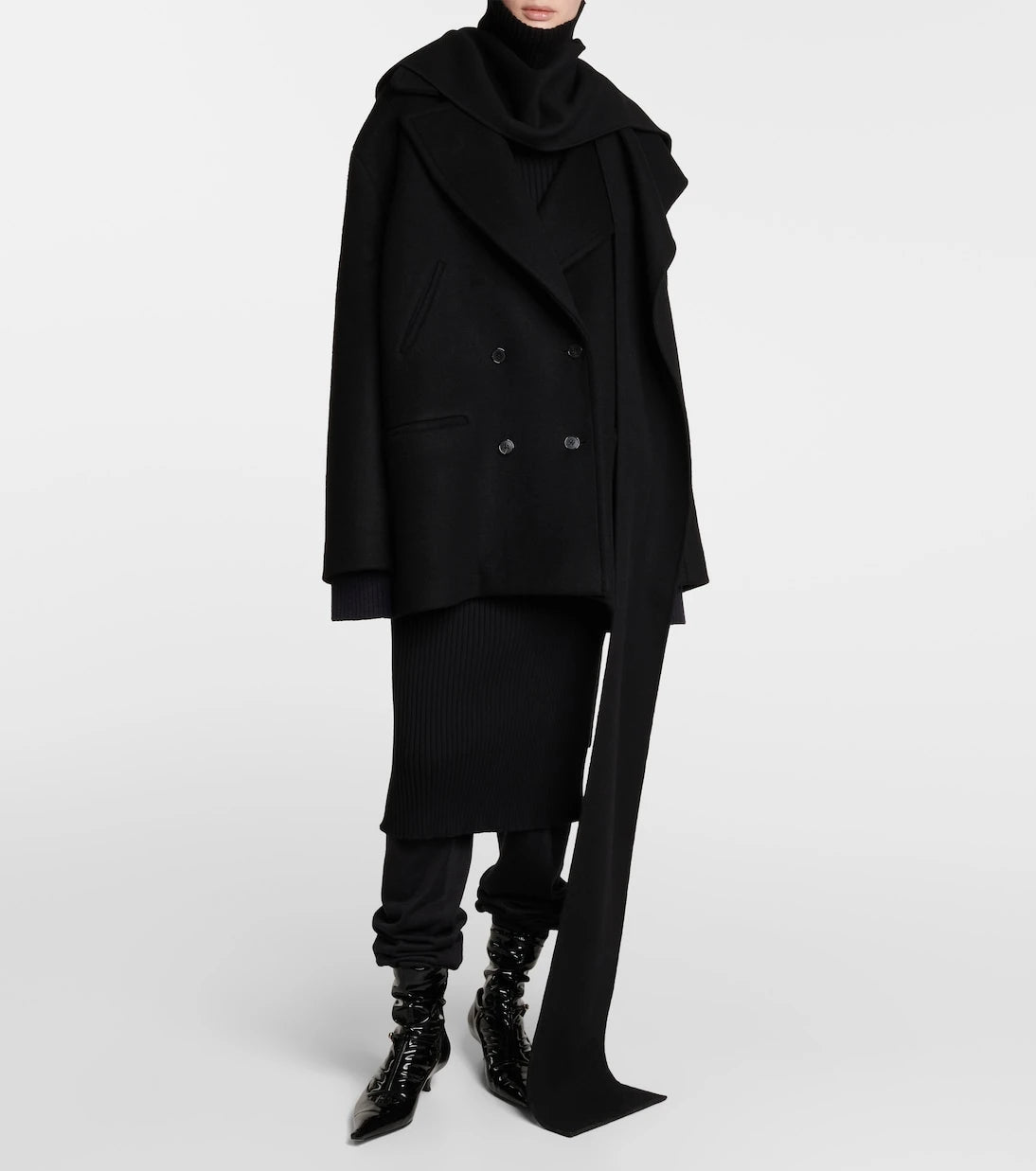 The Row - Cyd patent leather ankle boots