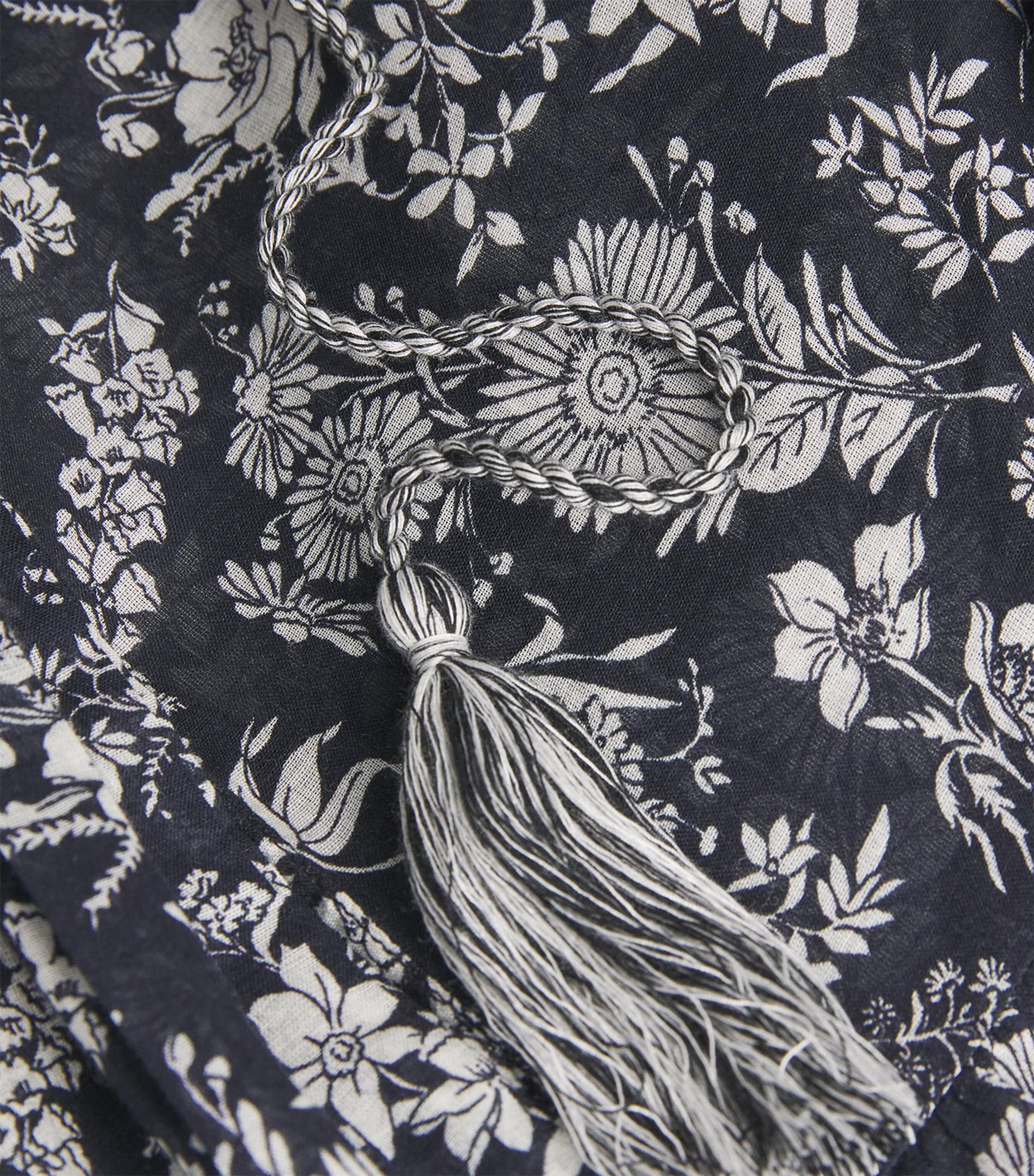 Cotton Floral Selena Midi Dress