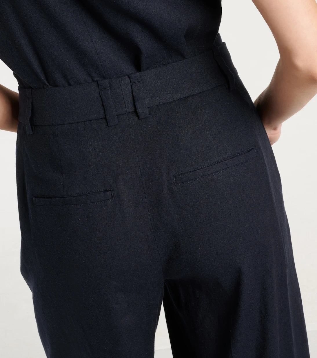 Vince - Linen-blend wide-leg pants