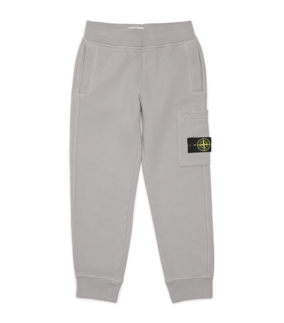 Stone Island Junior Cotton Badge Sweatpants (4-14 Years)