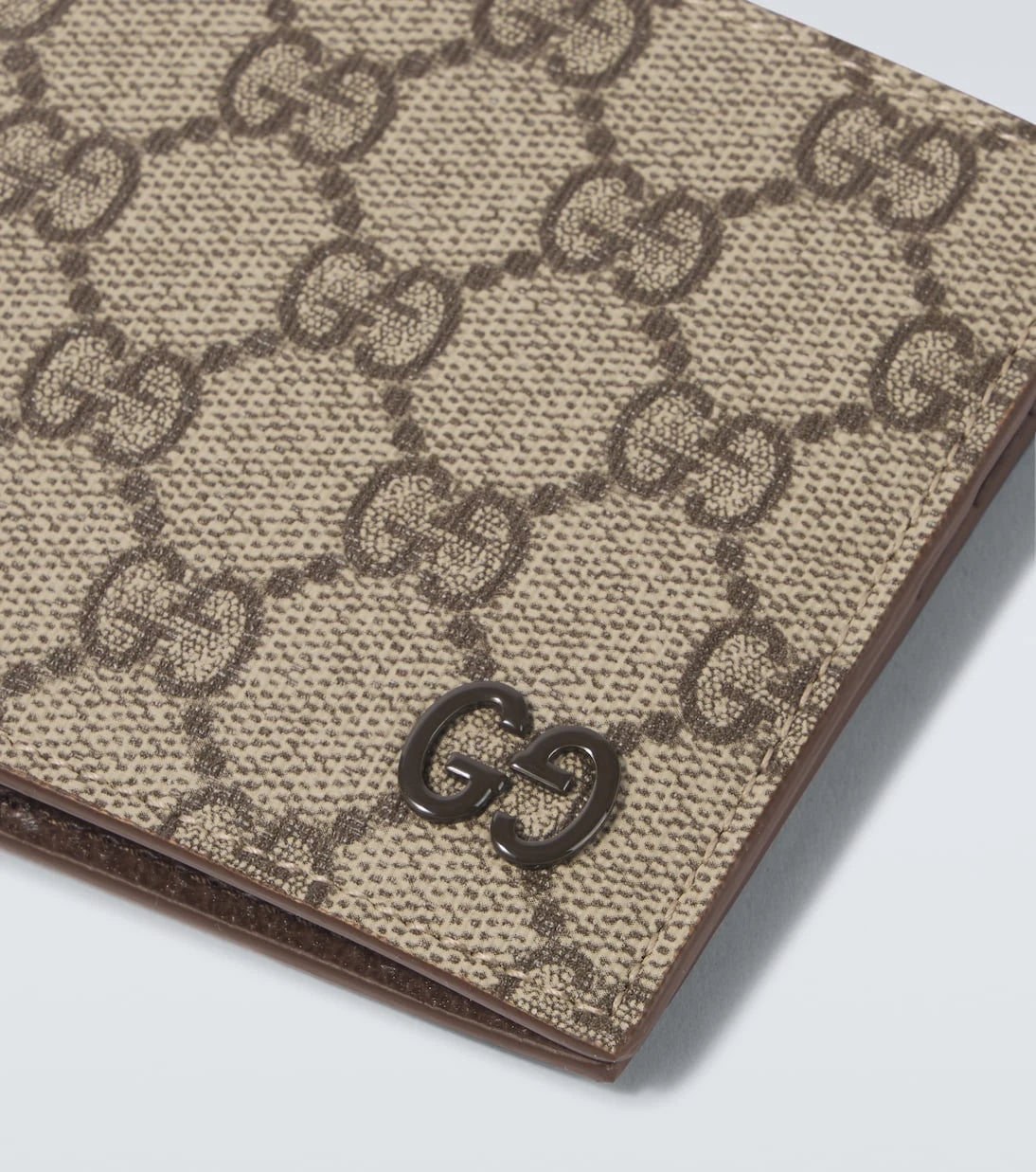 Gucci - GG canvas bifold wallet