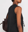 Cotton-Silk Tank Top BLACK