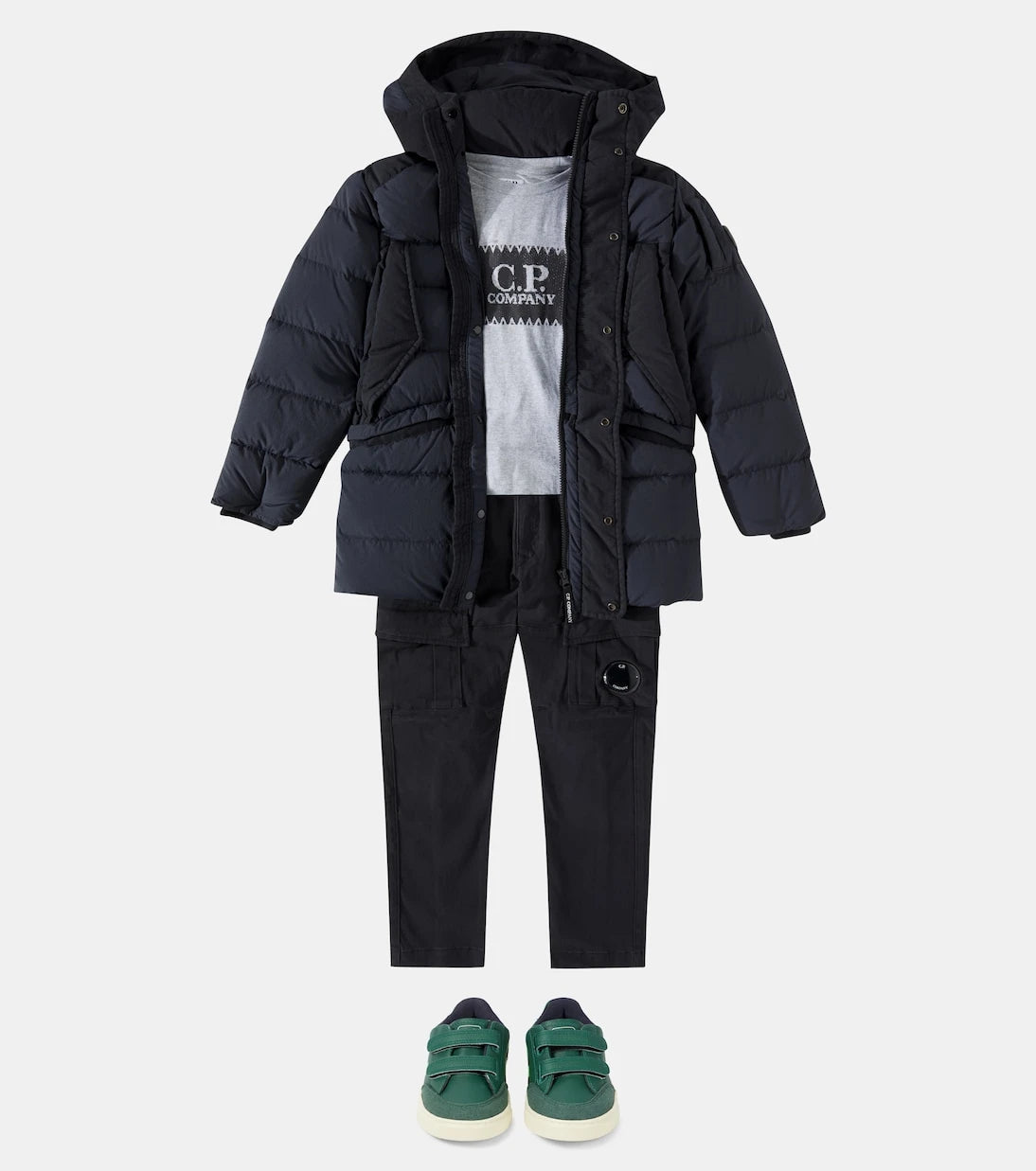 C.P. Company Kids - Cotton cargo pants