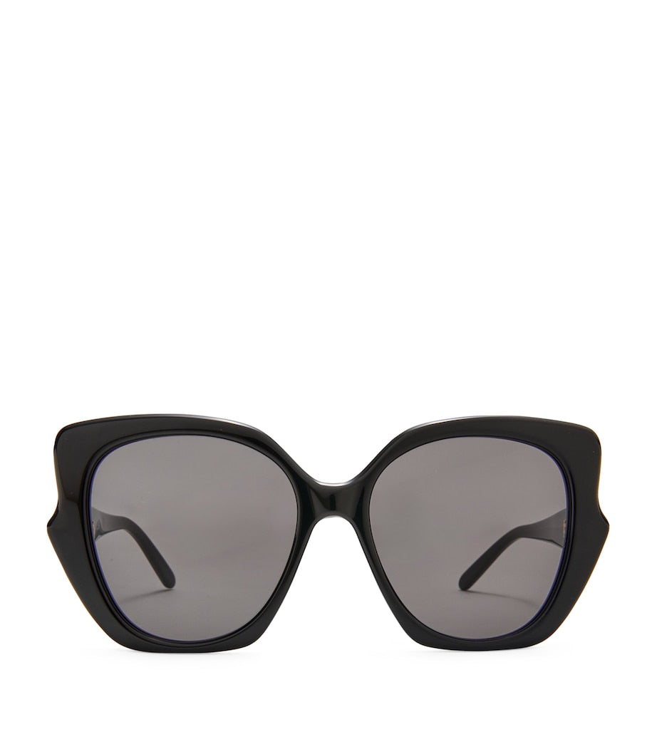 Black Thin Fantasy Sunglasses
