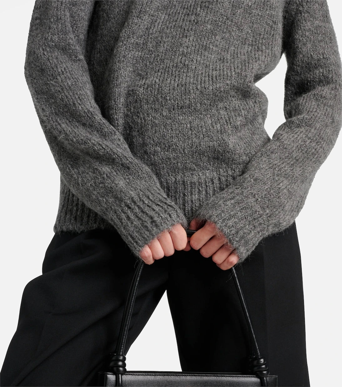 Jil Sander - سترة من مزيج الألبكة والصوف