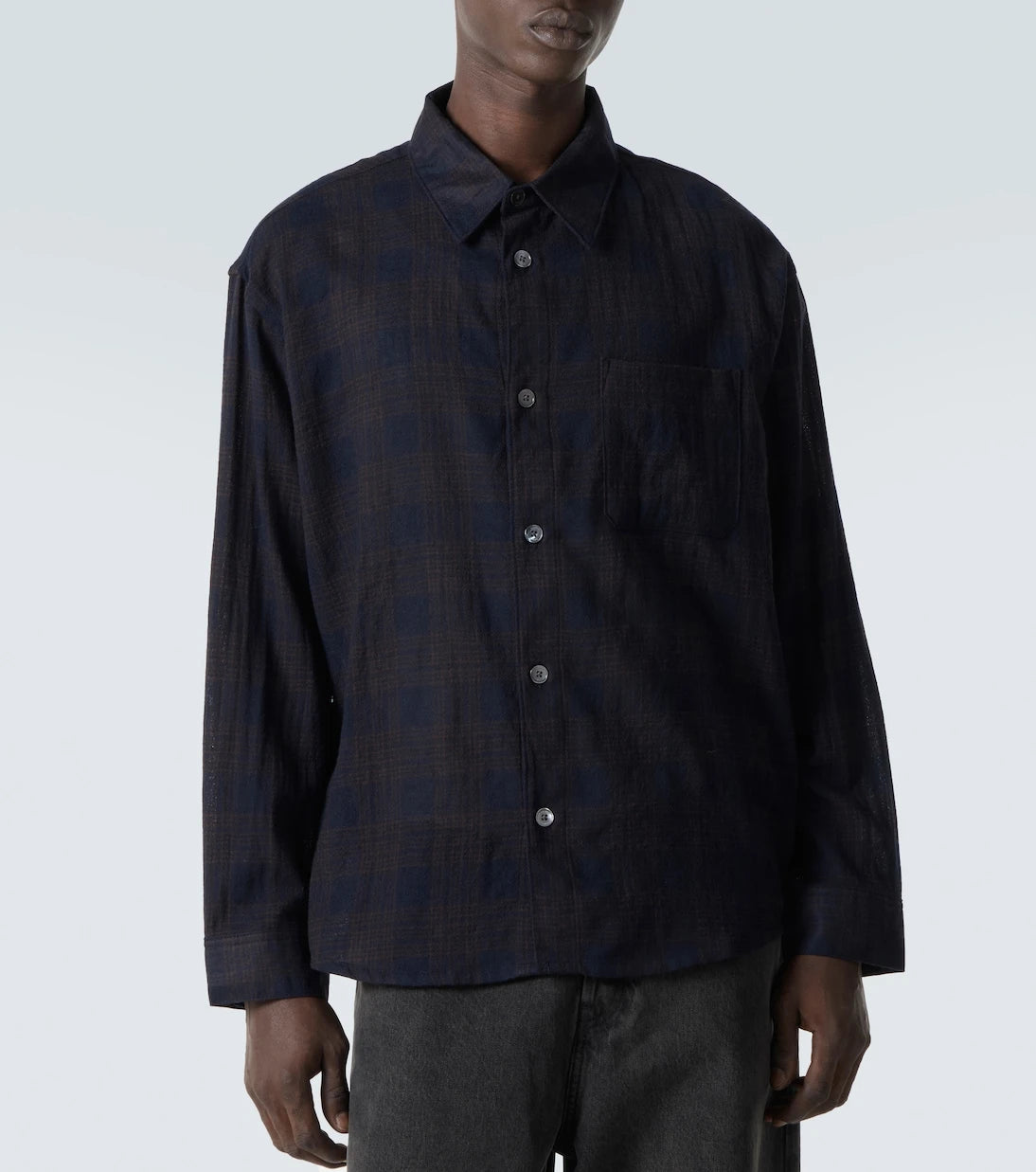 Frame - Plaid wool shirt