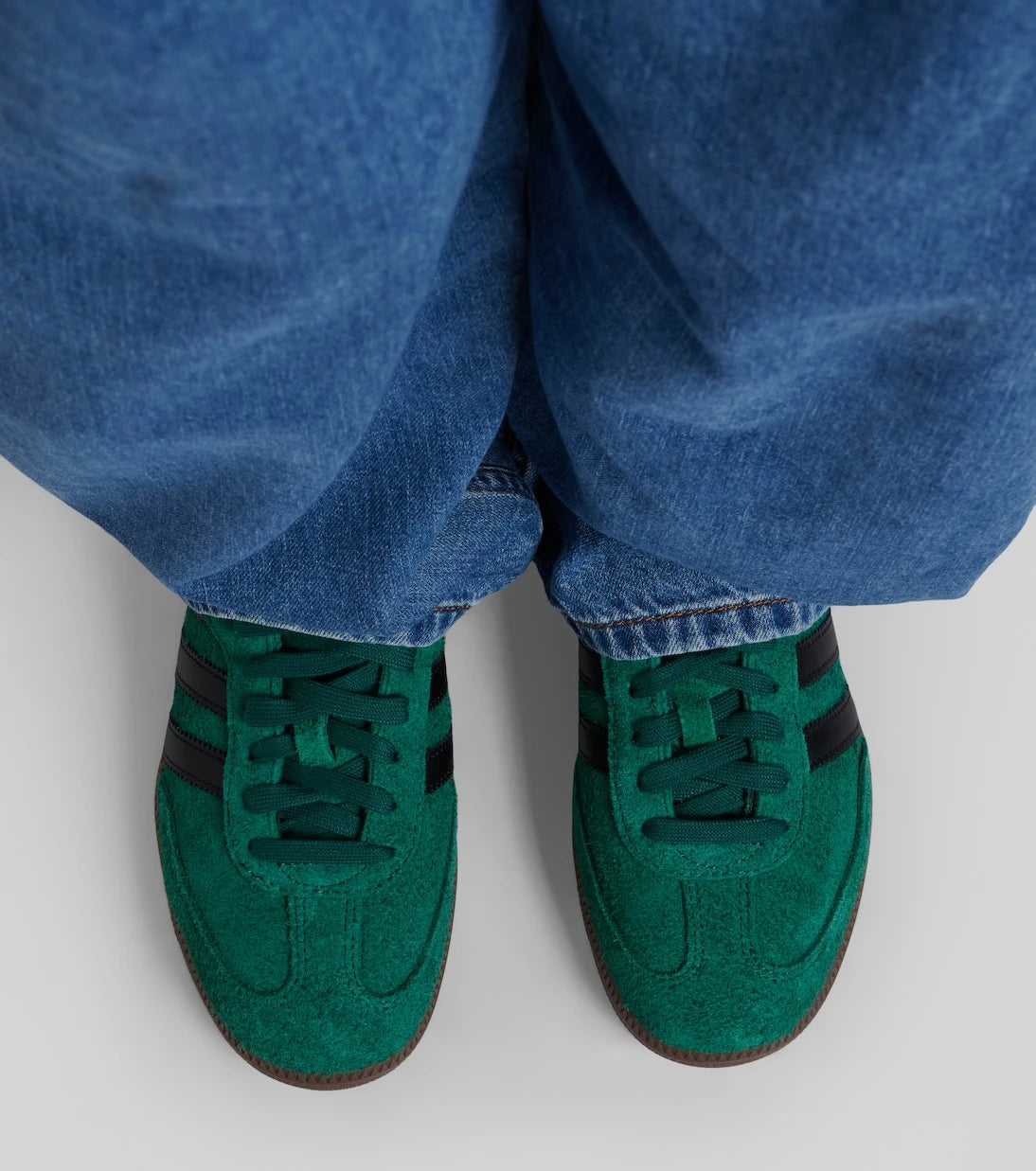 Adidas - Samba OG leather-trimmed suede sneakers
