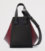 LOEWE Black x Albers Leather Hammock Top-Handle Bag