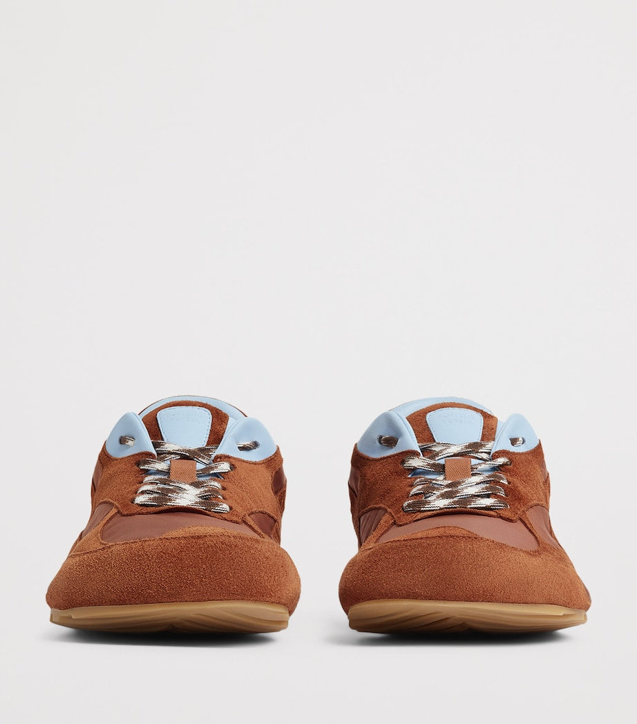 Bottega Veneta Suede Orbit Flash Sneakers