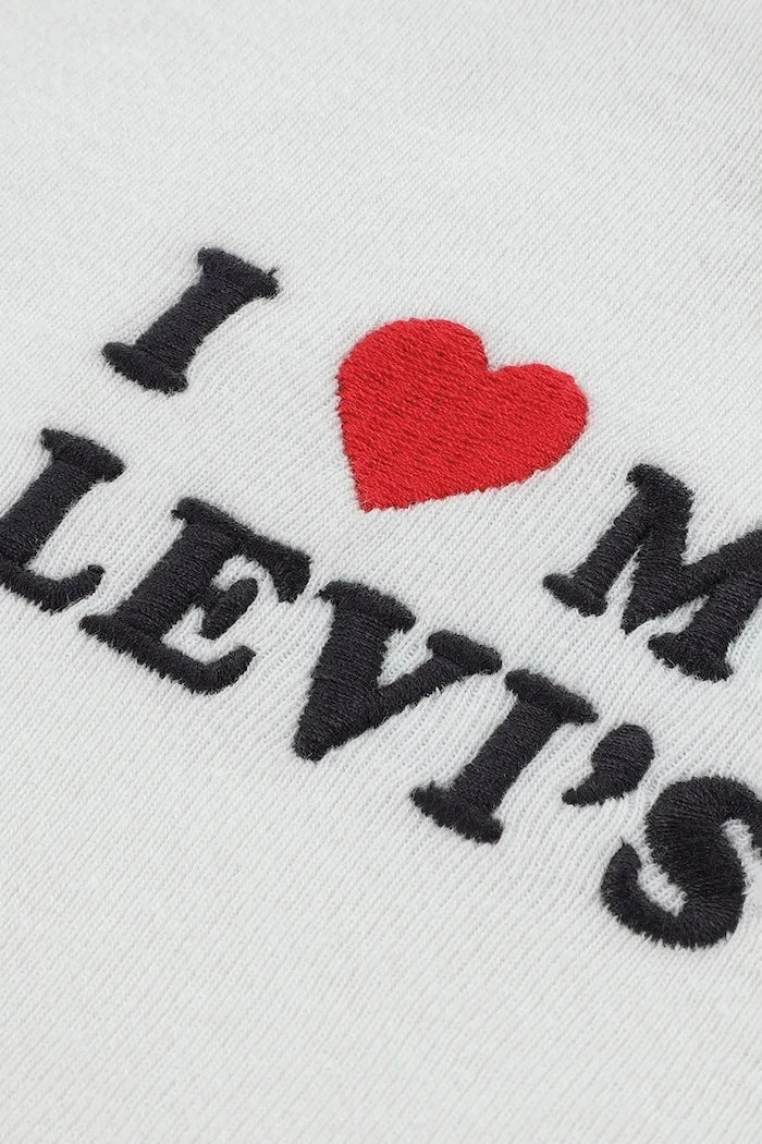 Levi's Çocuk Pamuklu Tişört I HEART MY LEVIS TOP