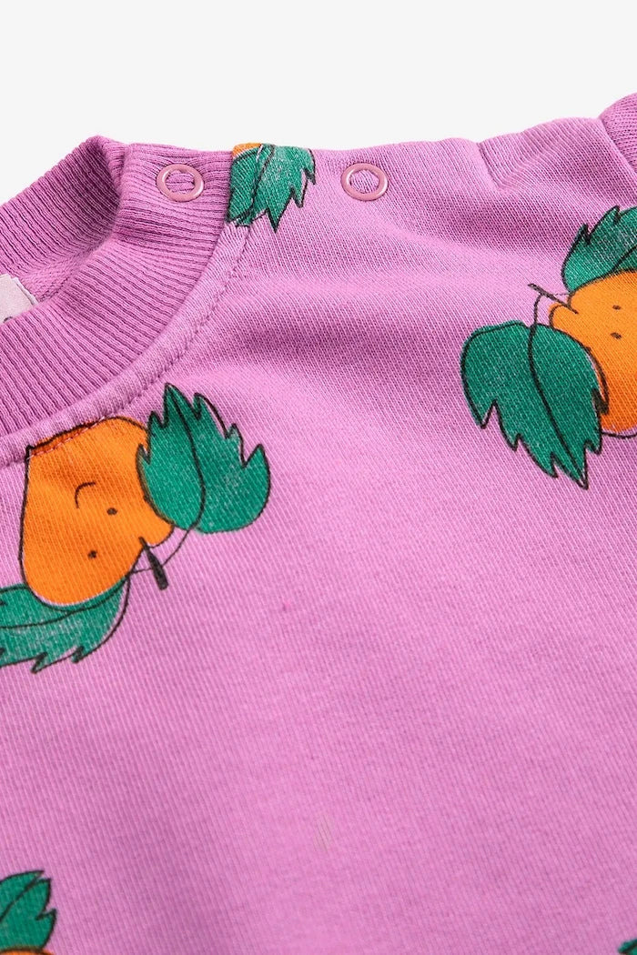 Детски памучен суичър Bobo Choses Tangerine