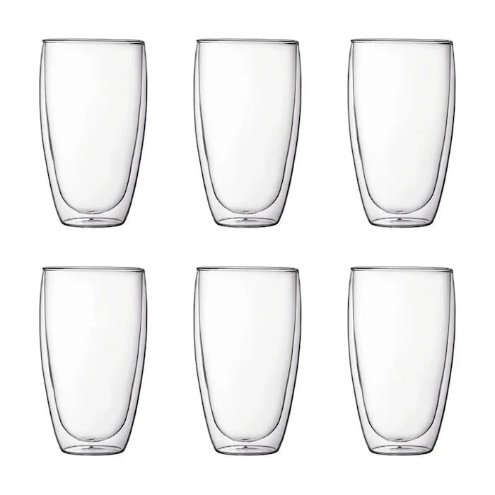 Bodum borosilikat cam bardak seti Pavina 0,45 l